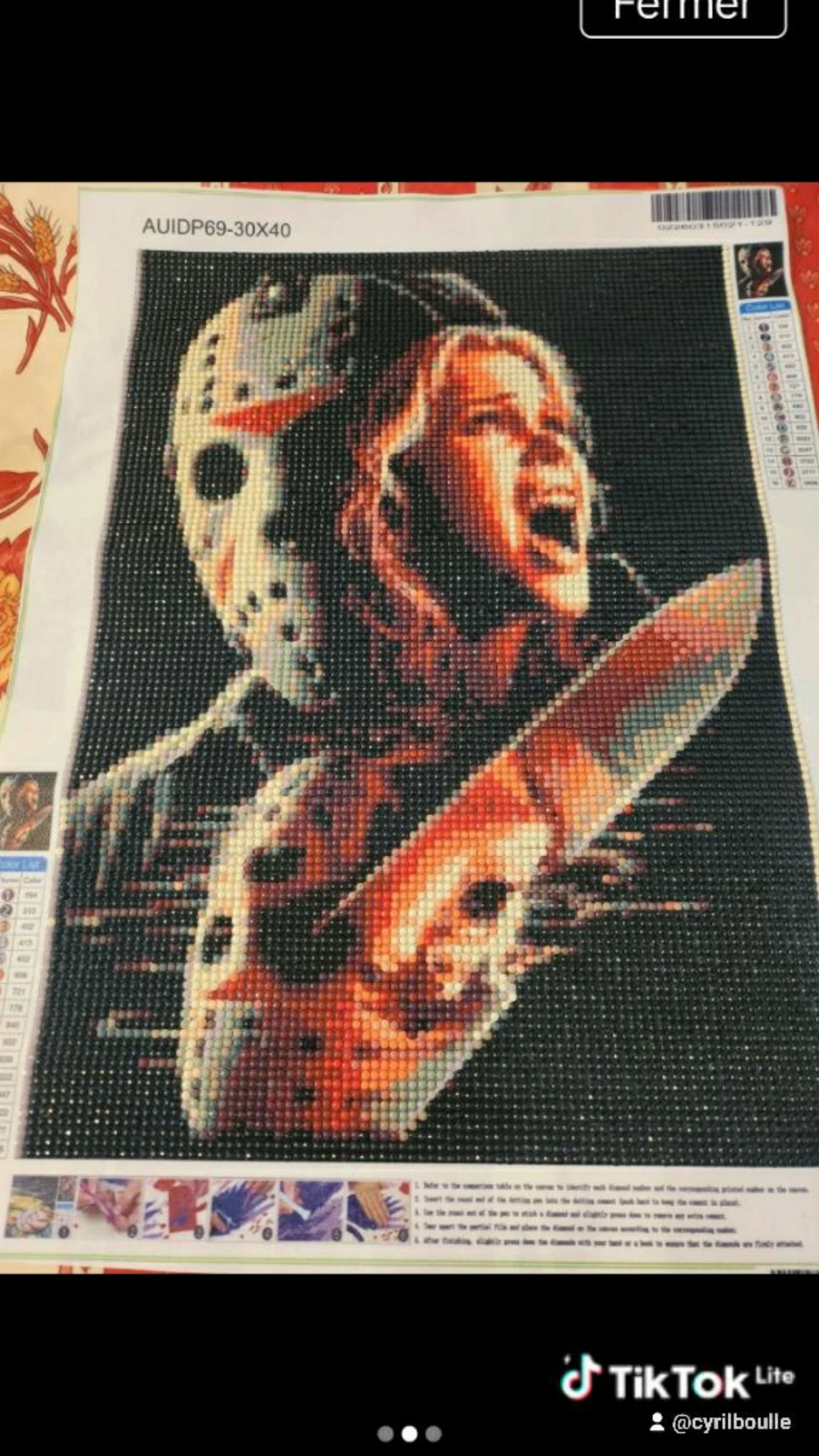 Diamond painting  jason